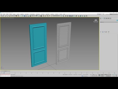 Видео: Как сделать дверь в 3ds Max