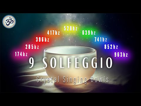 Видео: Все 9 Частот Сольфеджио, Исцеление Всего Тела, Очищение Ауры Всего Тела, Целебные Частоты