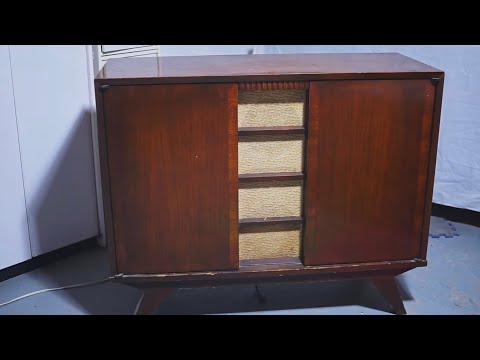 Видео: Из старого проигрывателя в современный буфет