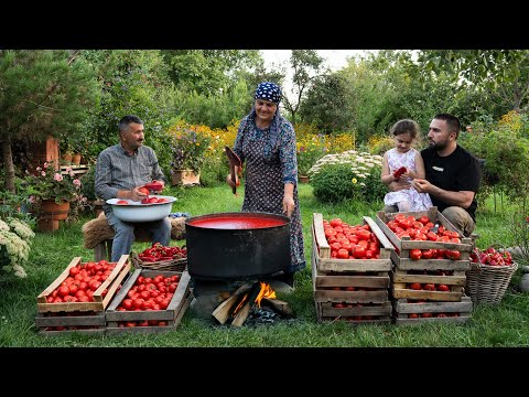 Видео: Хранение Помидоров на Зиму — Деревенский Семейный Способ 🍅🔥