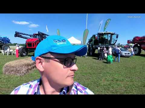 Видео: Стабільність штанги у БЕРТУ РАПТОР 4240 (Berthoud Raptor) / самохідний обприскувач на DLG