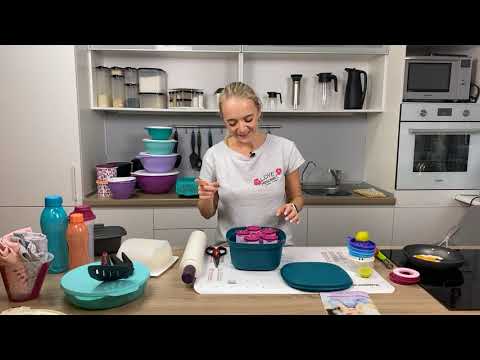 Видео: Запись прямого эфира - акции Tupperware и практическое их использование.