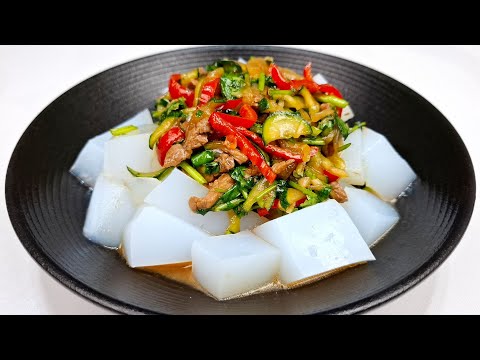 Видео: МУГИ - ХОЛОДНАЯ Закуска Из Крахмала | Отличное Блюдо В Жаркую Погоду Готовим Пошагово!