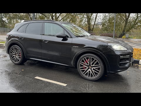 Видео: Самый Мощный Porsche Cayenne Turbo E-gibrid 735лс, 2025 г,  12.000км, цена 24.000.000 рублей.