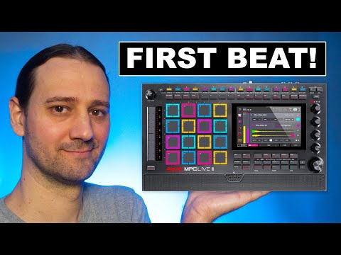 Видео: Создаём бит на MPC LIVE 3 — Первый бит!
