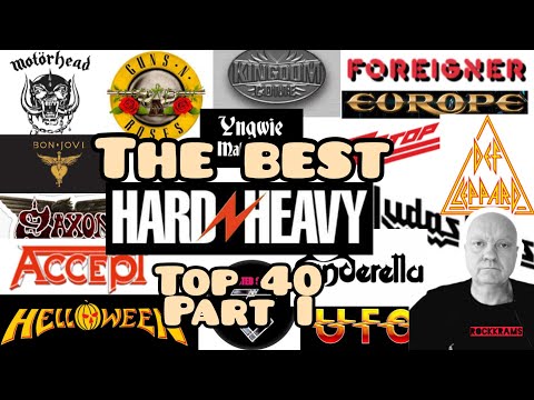Видео: Лучшие и любимые группы Hard'n'Heavy. Топ 40. Часть 1.