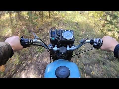 Видео: ИЖ Планета 4 валит