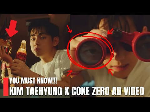 Видео: Шок! Чего вы не заметили в рекламе Coca-Cola Zero с Ким Тэхёном!