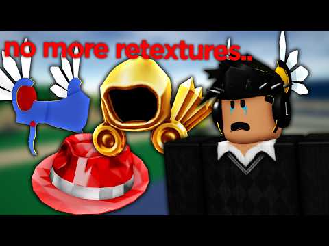 Видео: БОЛЬШЕ НЕТ ретекстуров предметов Roblox... (Но почему?)