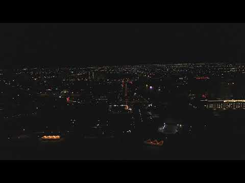 Видео: Түнгі Ақтау. Ночной Актау.