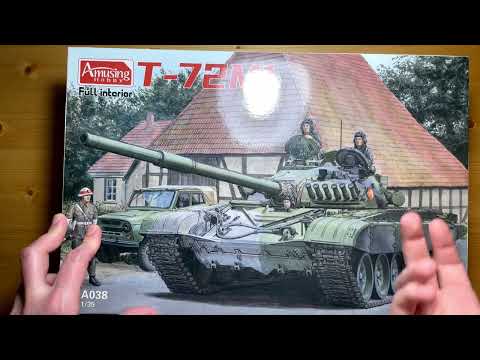 Видео: (Обзор на модель) T-72M1 Full Interior от Amusing Hobby арт. 35A038
