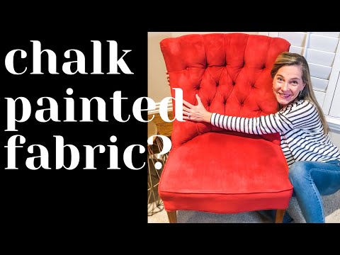 Видео: Можно ли красить обивку меловой краской? Простое преображение обивки