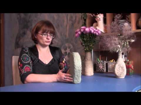 Видео: Папье-маше. "Декоративная ваза"