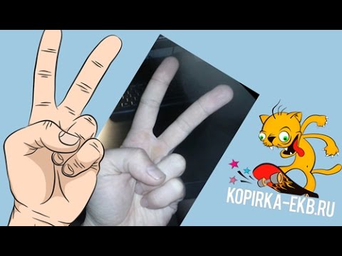 Видео: Illustrator - рисуем по фотографии руку | Видеоуроки kopirka-ekb.ru