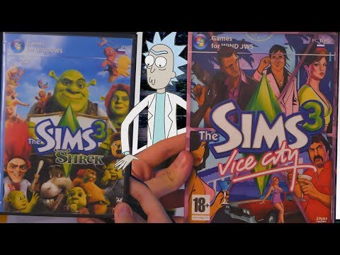 Видео: ПИРАТСКИЙ THE SIMS ДЛЯ МУЖИКОВ: GTA Vice City, Shrek, MIB