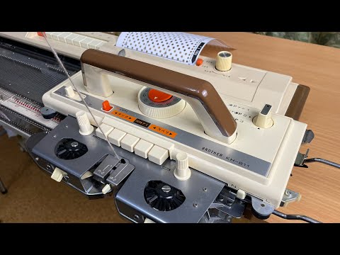 Видео: Продано. Brother KH811 японская вязальная машина