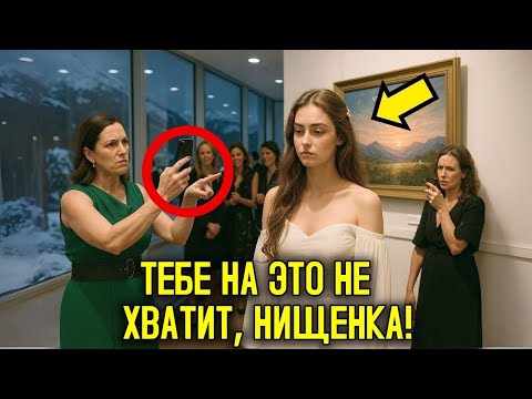 Видео: На аукционе искусства все смеялись над обычной женщиной, но правда ошеломила всех.