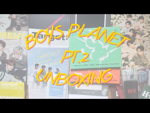 Видео: Huge Boys Planet Unboxing Pt. 2| Большая распаковка альбомов Boys Planet / TOZ, One Pact, Le‘v