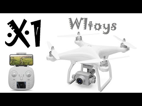 Видео: Квадрокоптер Wltoys XK X1