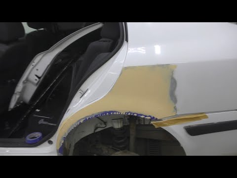 Видео: Skoda Octavia готовим бочину! Пассиватор,смывка и обдирка)