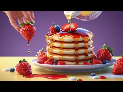 Видео: Песня о переворачивании блинов | Лучшие детские стишки и песни