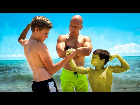 Видео: Маленький Халк против Сильнейшего Пацана в Мире!