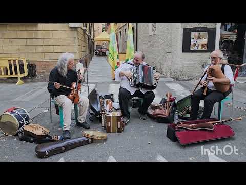 Видео: Италия. Исторический центр города Реджо-Эмилия. 