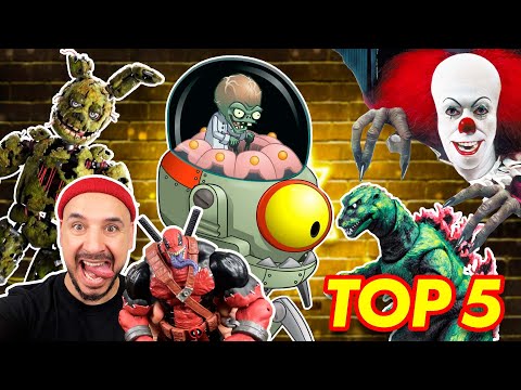 Видео: ПАПА РОБ И АНИМАТРОНИКИ, ГОДЗИЛЛА ПРОТИВ КОНГА, ВЕНОМПУЛ, ЗОМБИ ПРОТИВ РАСТЕНИЙ! ТОП 5 ВИДЕО!
