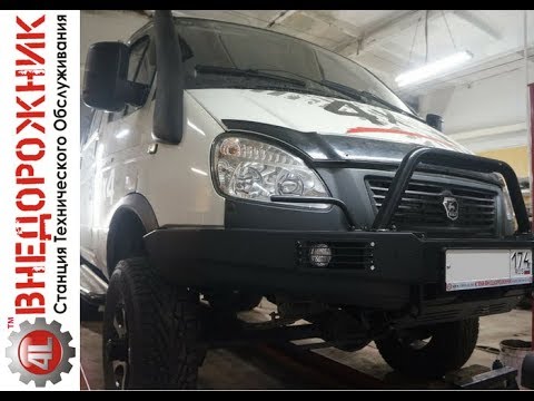 Видео: ГАЗ Соболь 4х4. Превращение в "Monster Truck"