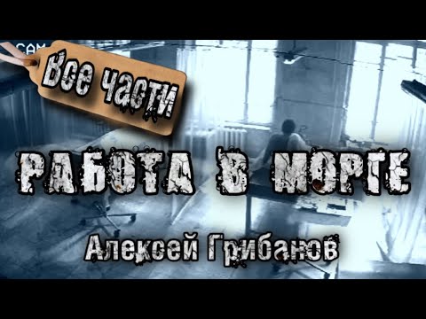 Видео: История на ночь. РАБОТА В МОРГЕ .ВСЕ ЧАСТИ. Алексей Грибанов