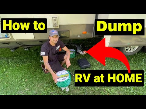 Видео: Как опорожнить бак автодома дома с помощью насоса-измельчителя — Why Not RV: Эпизод 25