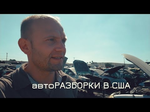 Видео: Авторазборка в США.