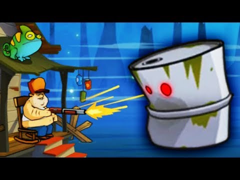 Видео: КТО В БОЧКЕ ЖИВЁТ? Детская мультяшная игра АТАКА ЗЛОБНЫХ БОЧЕК НА БОЛОТЕ Swamp Attack