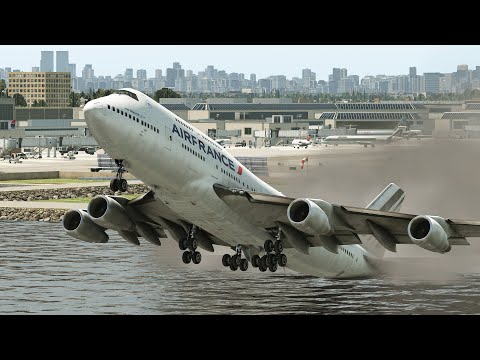 Видео: Пилота B747 уволили за эту посадку [XP11]