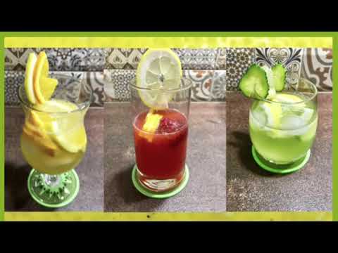 Видео: Лимонада - три  страхотни напитки за 15 минути