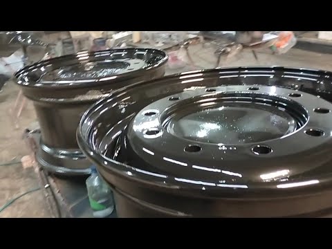 Видео: Покрасил диски   Купили еще немного гнилушек #daf