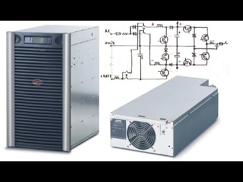 Видео: Схема UPS APC Symmetra LX (Дейстрительно ли On-Line ?)   2015
