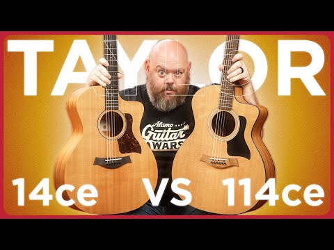 Видео: Гитара Taylor за 499 долларов так же хороша, как Modern Classic 114ce? Сравнение звукоснимателей ...