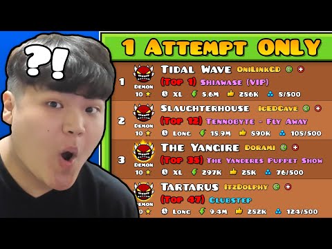 Видео: Делаю 1 ПОПЫТКУ в ТОП-50 САМЫХ СЛОЖНЫХ ДЕМОНОВ! (ИЗДАНИЕ 2025 ГОДА) | Geometry Dash 2.2
