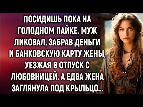 Видео: Муж ликовал, забрав все у жены. А едва она заглянула под крыльцо…