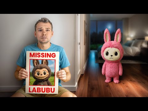 Видео: Лабубу 4 Печальное Происхождение Розового Labubu в реальной жизни