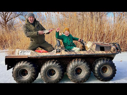 Видео: Мы Хотели ПРОСТО Порыбачить в Лунке... Бешенный КЛЕВ