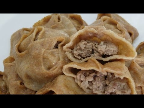 Видео: МАНТЫ из цельнозерновой муки/Сочные манты/Whole Grain Flour Manti / Juicy Manti
