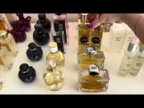 Видео: @alinafragrance4911 Вся моя парфумерна колекція з дублями #Cartier#Dior#Lanvin#Jovoy#Givenchy#