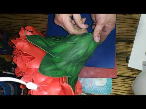 Видео: Гвоздика из изолона (часть 2)