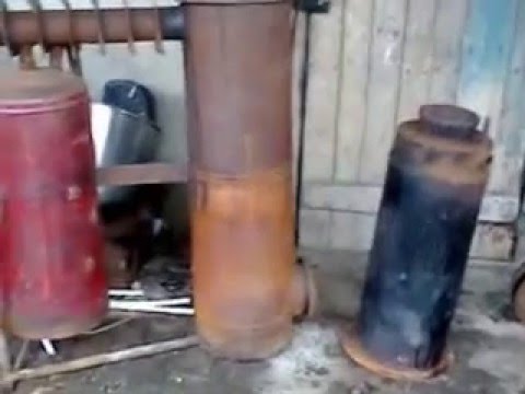 Видео: Газогенератор в разобранном виде