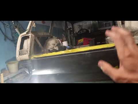 Видео: примеряю задний фартук на четвёрочку. примеряю бампер.