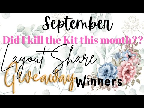 Видео: Что осталось от набора #h2kakws Layout Inspiration #scraptember2025+ Объявлены победители розыгры...
