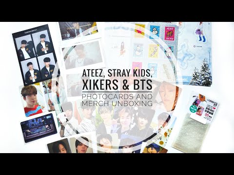 Видео: 💌 К-ПОП распаковка карт и мерча любимых групп: ATEEZ, STRAY KIDS, BTS, XIKERS, ZEROBASEONE, AESPA
