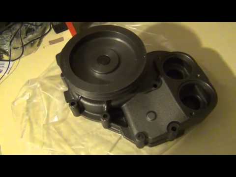 Видео: INTERFURA.RU - OE GERMANY  02 2000 286604 насос водяной (помпа) MAN (МАН) R5/6 d128 крыльчатка d135